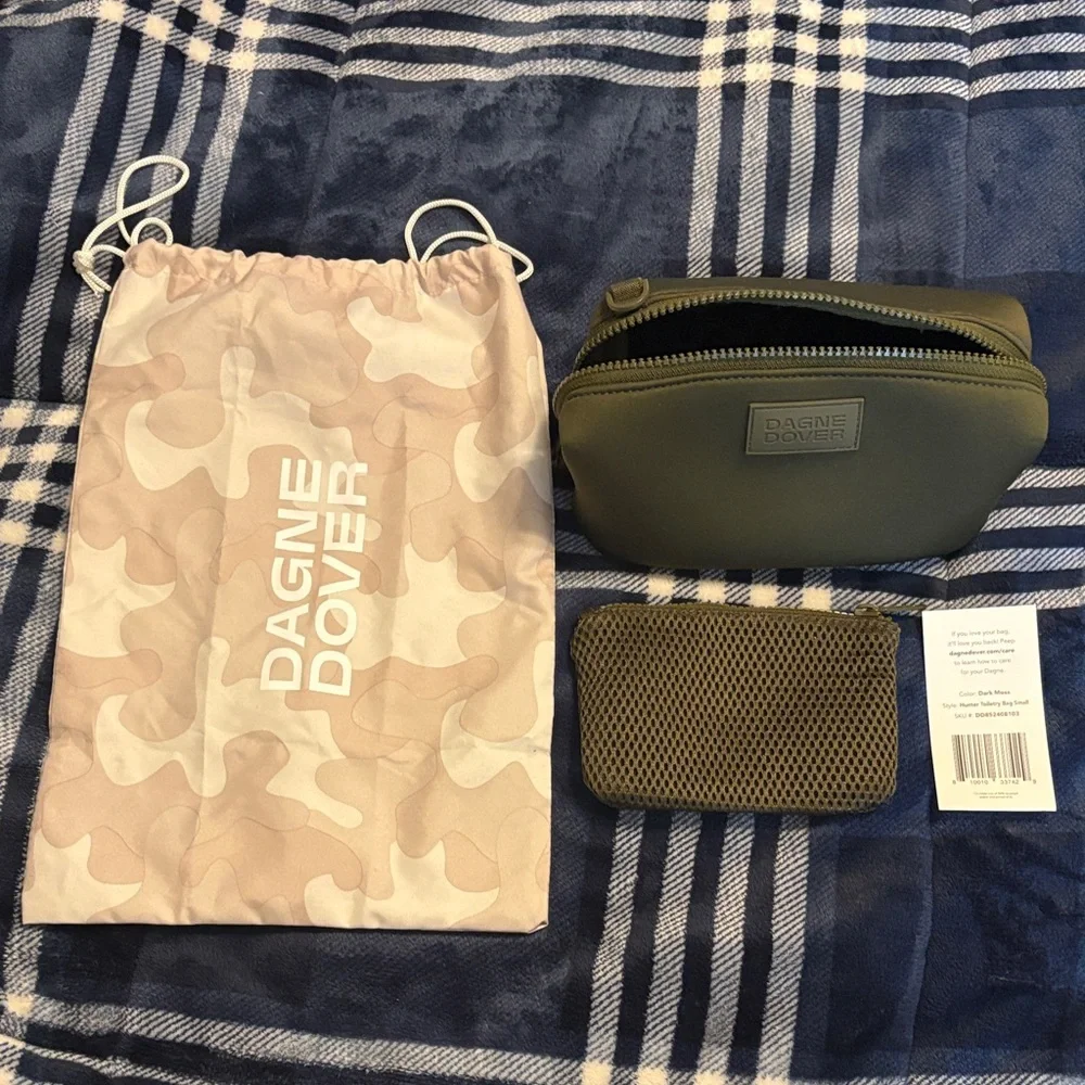 Dagne Dover Toiletry Bag (Green Olive) - Picture 8 of 8
